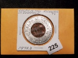 1972-D Encased Cent