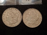 1900 and 1890 Morgan Dollars