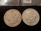 Better Date 1901-O and 1897-O Morgan Dollars