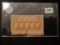 1ST ISSUE 25 CENT FRACTIONAL POSTAL CURRENCY ISSUED IN 1862