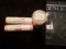 Three Brilliant Uncirculated red rolls of Memorial Cents