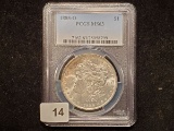 PCGS 1885-O Morgan Dollar in MS-63