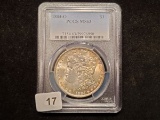 PCGS 1884-O/O Morgan Dollar in MS-63