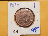 1883 Coronet Head Large Cent