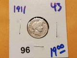 1911 Barber Dime