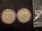1927 and 1925 Peace Dollars