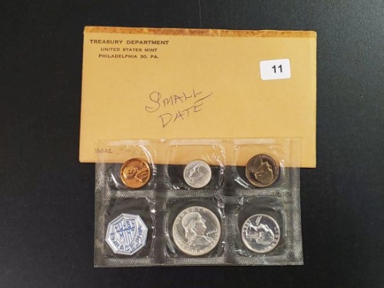1960 Proof Set Small Date Cent