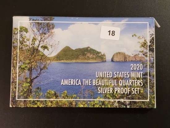 2020 SILVER Proof Quarters Set