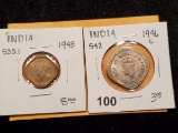 Two more coins from India