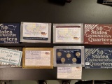 Four 50 States Commemorative Quarters Sets