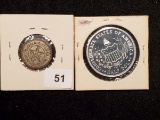 1936 Texas Centennial and CSA Tips tokens
