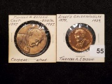 Two Thomas Edison Medals