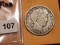 1900 Barber Half Dollar in Fine