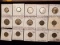 Fifteen nicer condition World coins