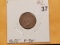 Semi-Key Date 1868 Indian cent in Very Good