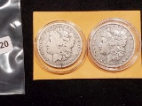 1883 and 1884-O Morgan Dollars