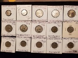 Fifteen nicer condition World coins