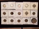 Fifteen nicer condition World coins