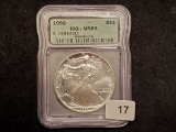 ICG 1992 American Silver Eagle MS-69