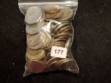 One Pound of foreign coins mixed