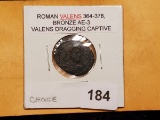 Ancient Coin Roman Valens 364 - 378