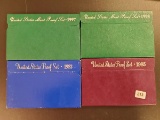 Four Proof Sets 1997, 1983, 1998, 1985