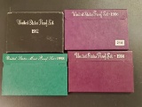 Four Proof Sets 1982, 1998, 1986, 1984