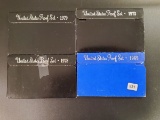 Four Proof Sets 1979, 1978, 1973, and 1969