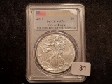 PCGS 2019 American Silver Eagle in MS-70