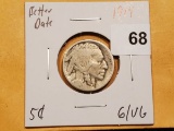 Better Date 1914 Buffalo Nickel in G-VG