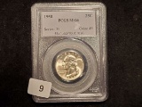 PCGS 1950 Washington Quarter in MS-66