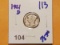Another Key Date 1921-D Mercury Dime