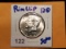 1968-D Kennedy Half Dollar with a Rim Clip