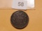 1865 Two Cent piece in Extra Fine details