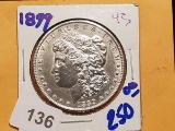 Semi-Key 1899 Morgan Dollar