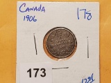1906 CANADIAN DIME
