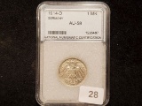 Slabbed 1914-D Germany 1 mark