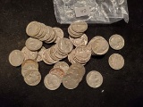 Group of 50 Partial and no date Buffalo Nickels