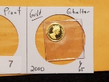 GOLD! Gibraltar 2000 Royal cherubs 1/25 gold