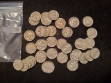Group of 40 Full Date Buffalo Nickels