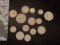 Excellent group of 14 (fourteen) silver World Coins!