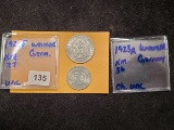 Two nice Uncirculated German coins