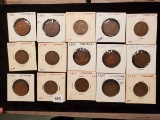 Fifteen early 1900's Canada Cents