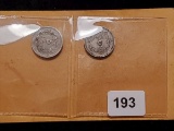 Two Ottoman empire coins