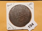 Sweet 1821 Brazil 80 reis