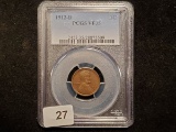 PCGS 1912-D Better Date Wheat Cent in Very Fine 35