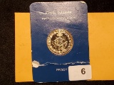 GOLD! Cook Islands Fifty Dollar Proof Gold coin from 1981