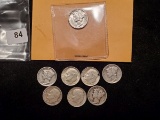 Eight Silver Dimes