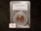 PCGS 1941 Wheat cent in Proof 64 Red