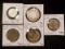 Five Silver World Coins